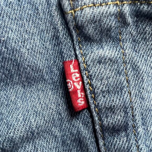 Levi's Men's Cotton 501 Straight Leg Button Fly Original Fit Denim Jeans 42x32 - Picture 8 of 9